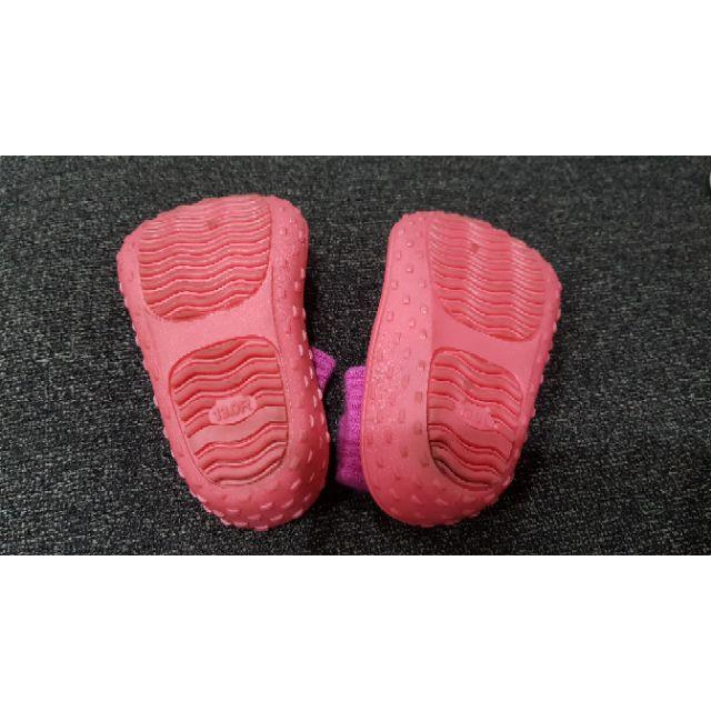 二手 米奇Hollykitty 彩虹襪鞋 嬰幼兒學步鞋 布鞋 涼鞋 啾啾鞋-細節圖5