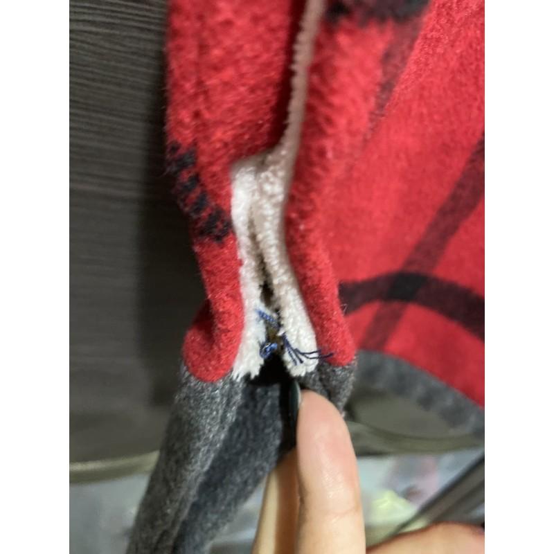 紅色格紋喜氣外套 兒童外套 棉襖 鋪棉 保暖-細節圖4