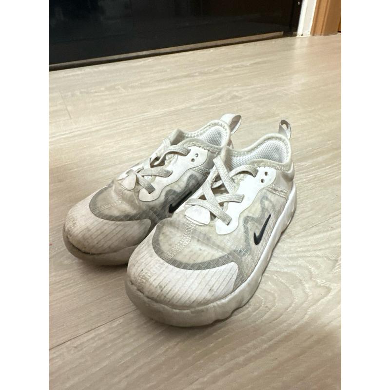 二手/NIKE白色兒童運動鞋/14公分/學步鞋/休閒鞋/包鞋-細節圖2