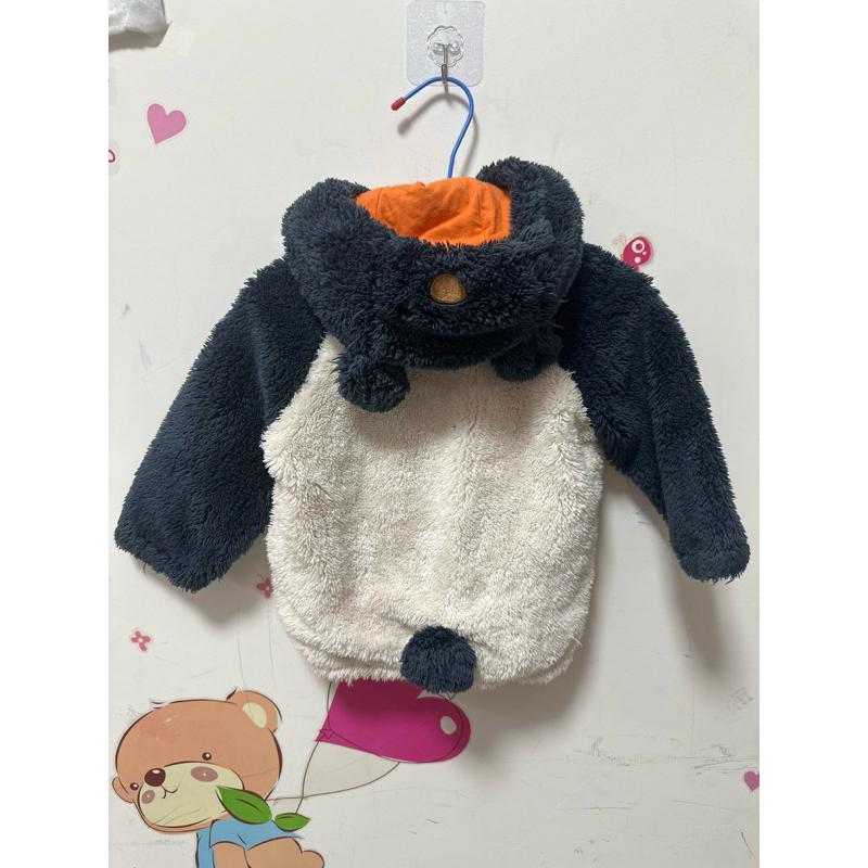 迪士尼維尼熊70公分絨毛毛熊熊外套/保暖鋪面外套-細節圖3