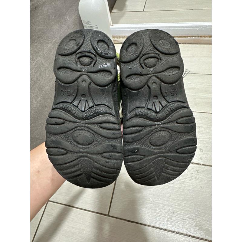 二手/史努比迷彩綠兒童涼鞋/15公分/魔鬼氈/涼拖鞋/15碼/台灣製造-細節圖3