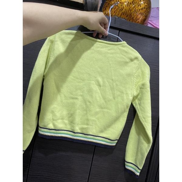 GYMBOREE 針織花朵鈕扣兒童上衣外套/罩衫/童裝/針織毛衣/針織外套/近全新-細節圖4