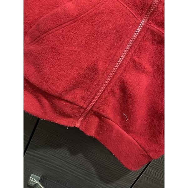 二手連帽紅色小熊外套/兒童外套/105公分-細節圖3