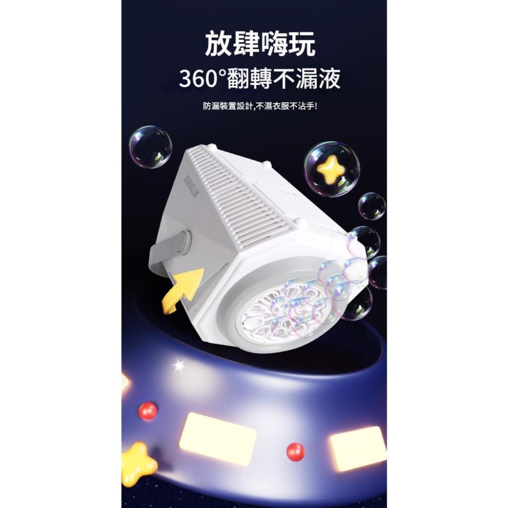 【台灣出貨】舞台泡泡機遙控可充電全自動燈光婚禮戶外派對泡泡機玩具親子玩具-細節圖4