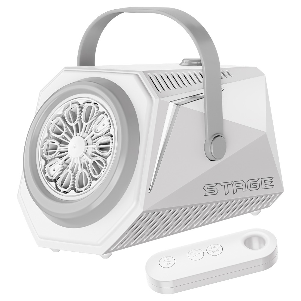 【台灣出貨】舞台泡泡機遙控可充電全自動燈光婚禮戶外派對泡泡機玩具親子玩具-規格圖6