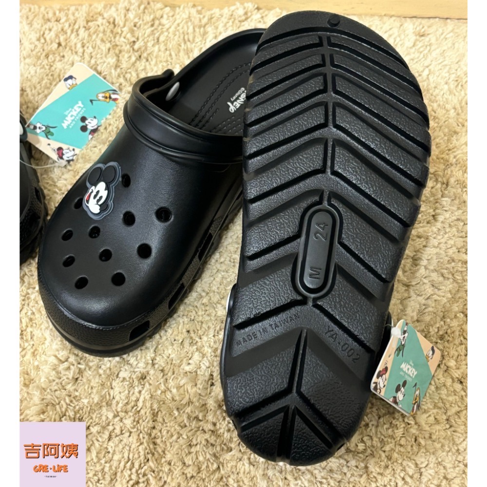 迪士尼Disney 兒童洞洞鞋 親子鞋 台灣製 正版授權 洞洞鞋 童鞋 布希鞋 外出拖鞋 涼鞋 鞋扣-細節圖4