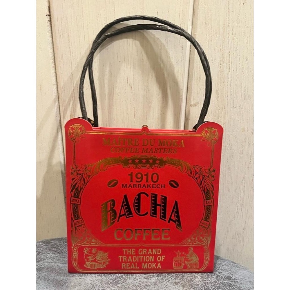 ［現貨］送禮❤️超美緞帶可提供精美袋子😍新加坡bacha精品咖啡巧克力豆💕（80g/盒）（黑/白/綜合）-細節圖2