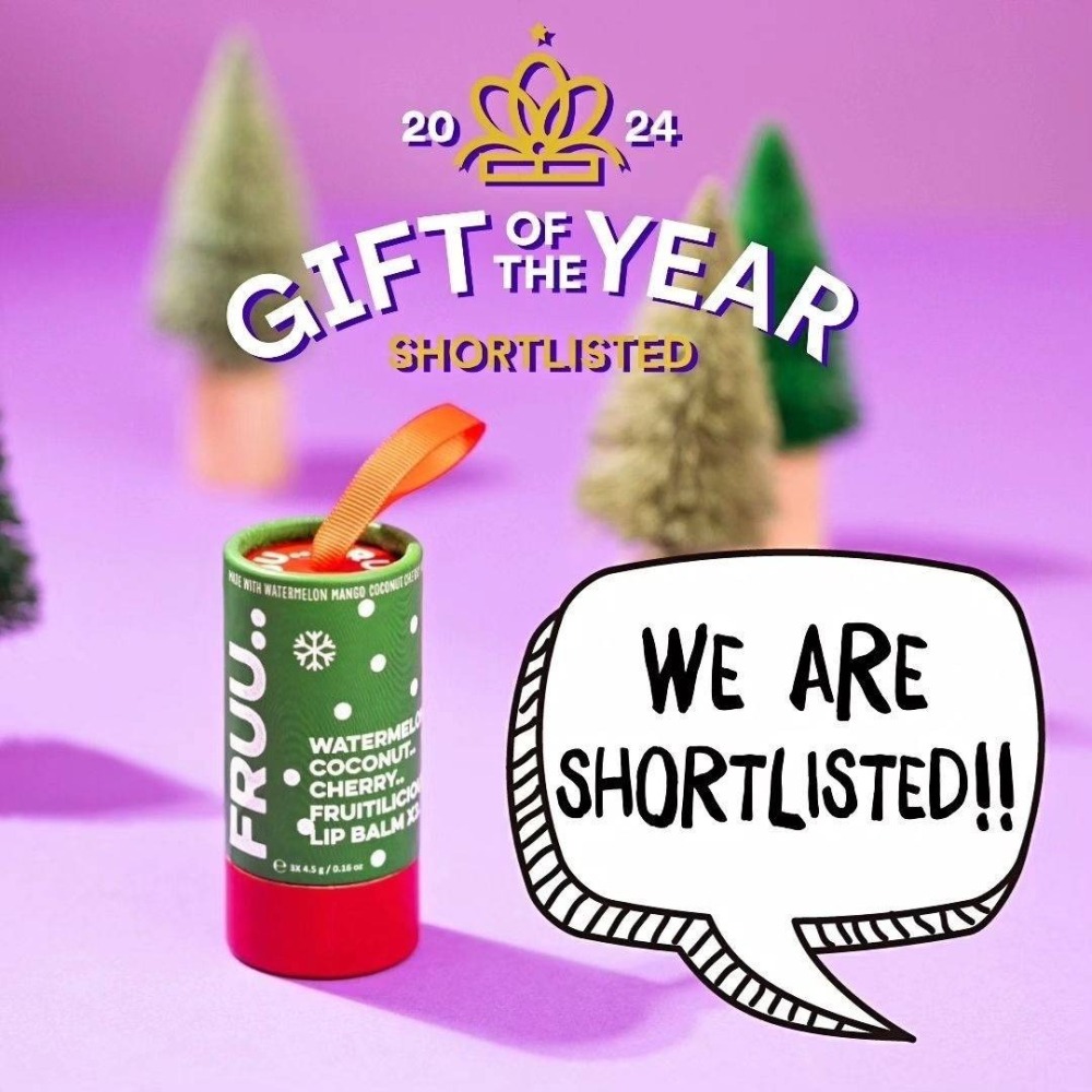 【英國3入裝】英國 FRUU 保濕唇膏 護唇膏 聖誕禮物 交換禮物 天然唇膏 純素唇膏 現貨-細節圖7