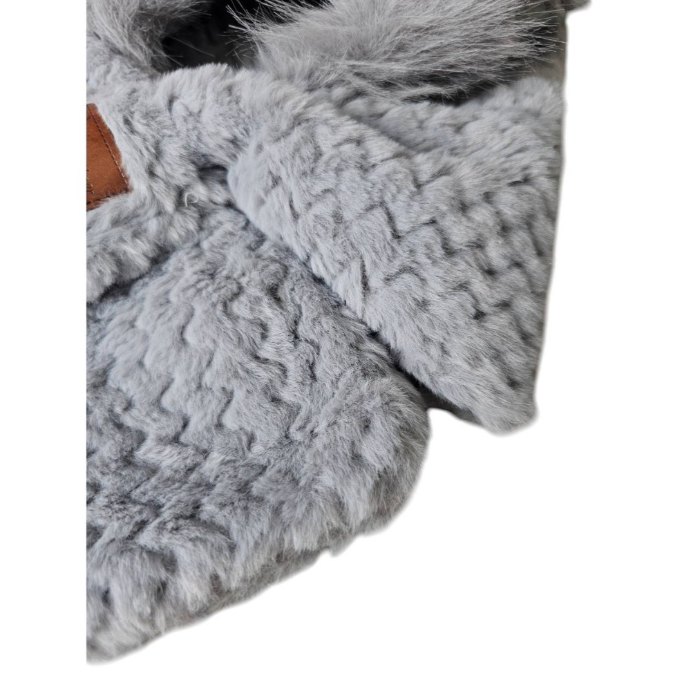 冬季 可愛狐狸耳朵 毛帽 脖圍 二合一 保暖 親膚 五色 現貨-細節圖9