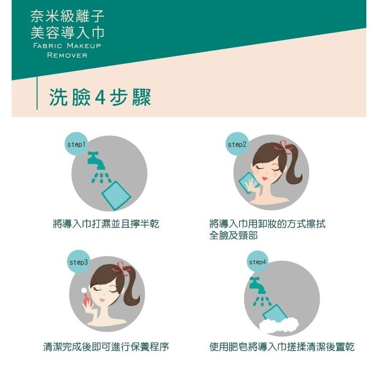 【艾美肌】鍺銀負離子 超導淨膚美容巾 卸妝巾 洗臉巾(蒂藍版_大)台灣製 現貨-細節圖10