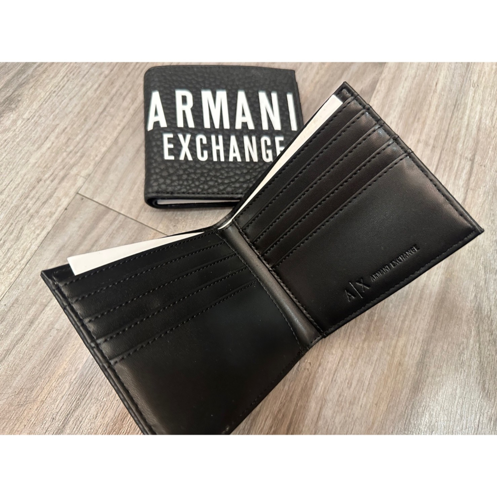 Armani Exchange AX 八卡短夾-細節圖3