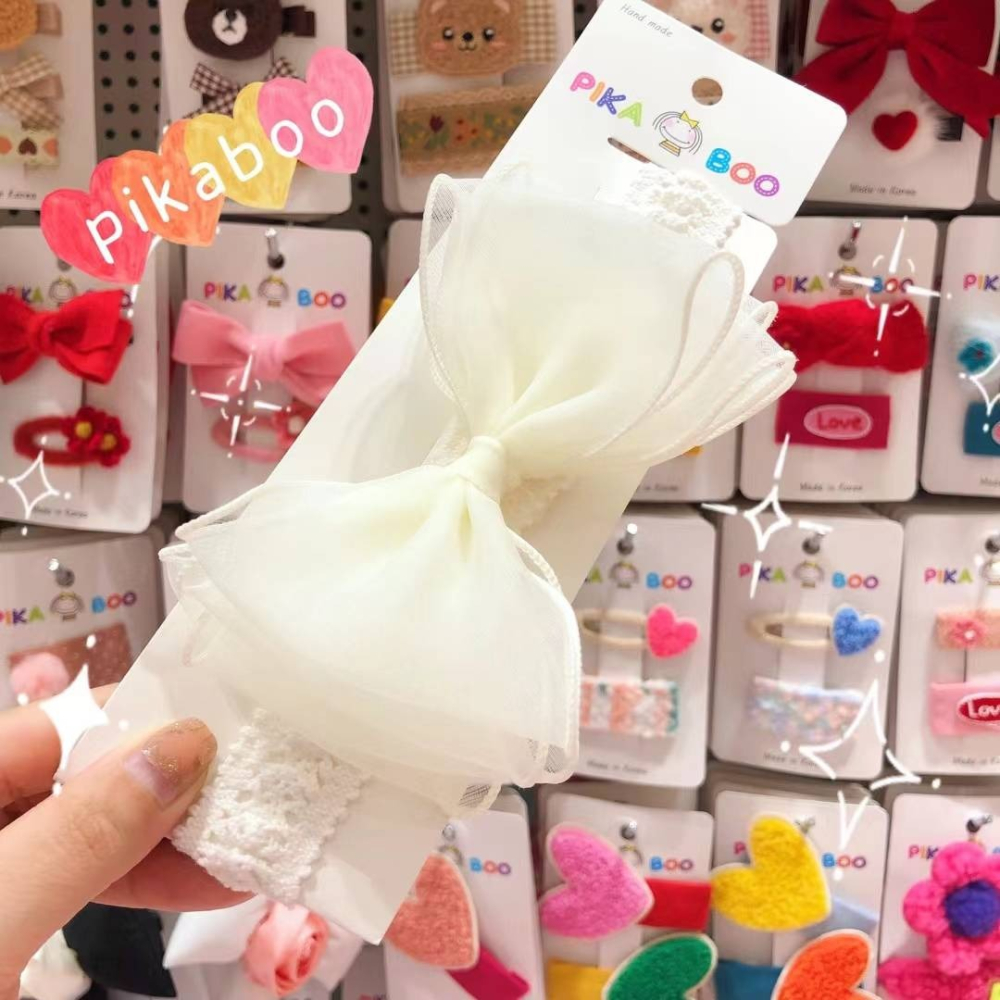 韓國寶寶髮飾 PIKABOO 多款 寶寶/嬰兒髮帶-細節圖4