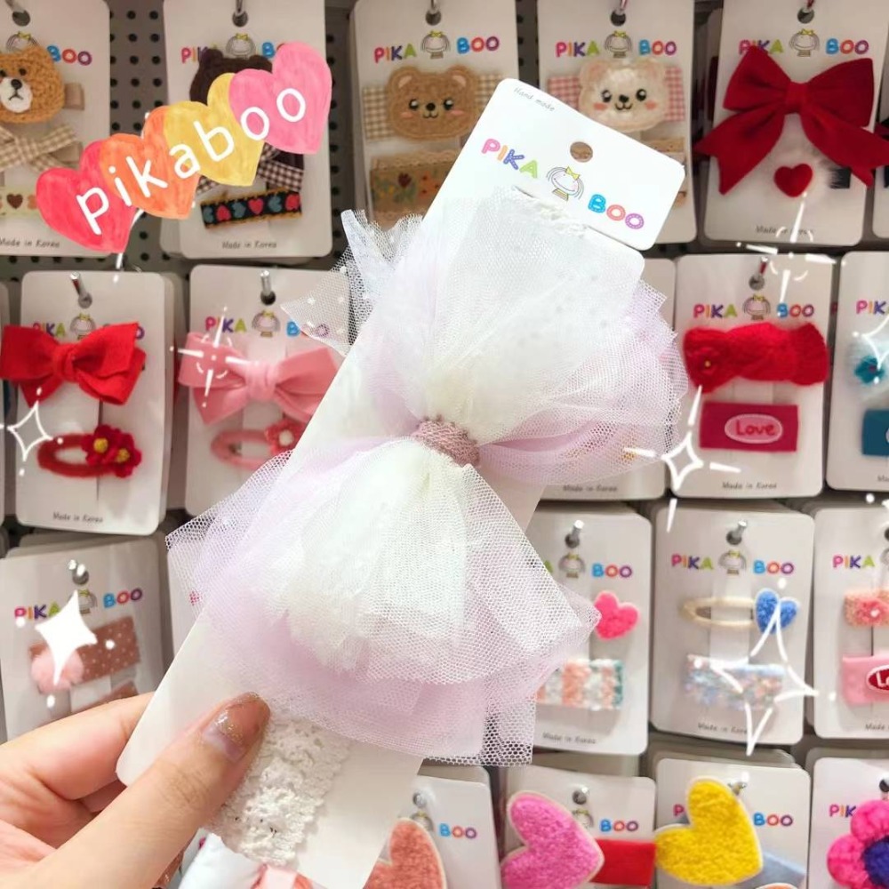 韓國寶寶髮飾 PIKABOO 多款 寶寶/嬰兒髮帶-規格圖6