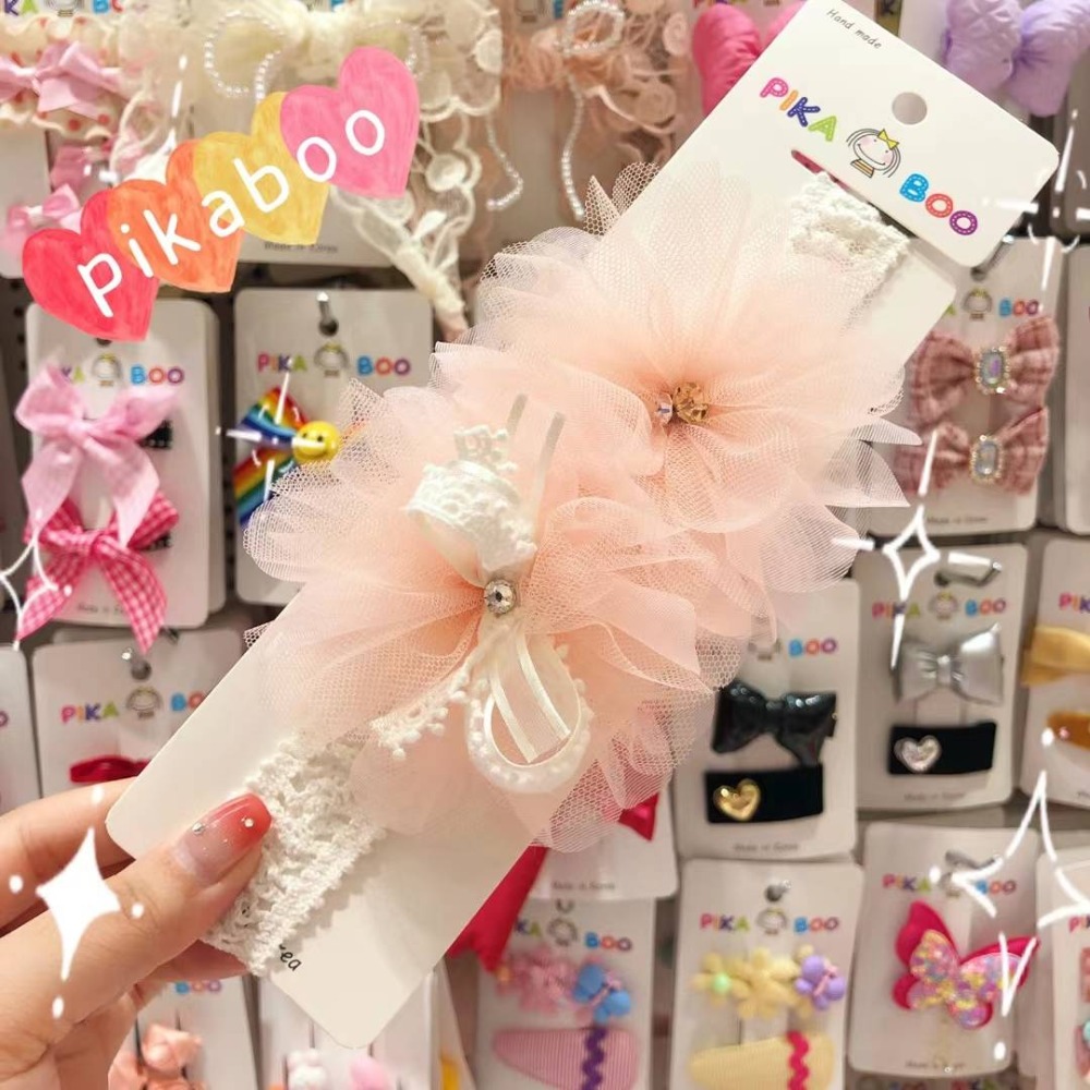 韓國寶寶髮飾 PIKABOO 多款 寶寶/嬰兒髮帶-規格圖6