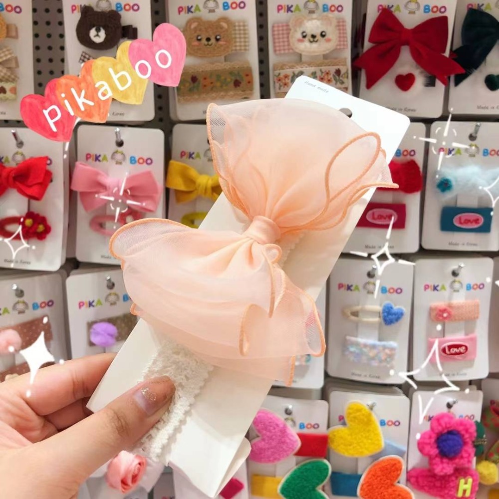 韓國寶寶髮飾 PIKABOO 多款 寶寶/嬰兒髮帶-規格圖6
