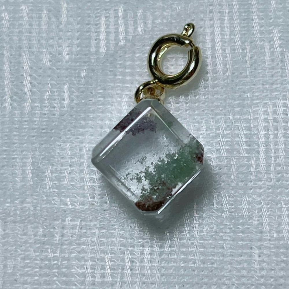 [shan]👉小滴溜👈 綠幽靈紅幽靈方塊小滴溜 小吊墜 小配件 配飾 禮物-細節圖7