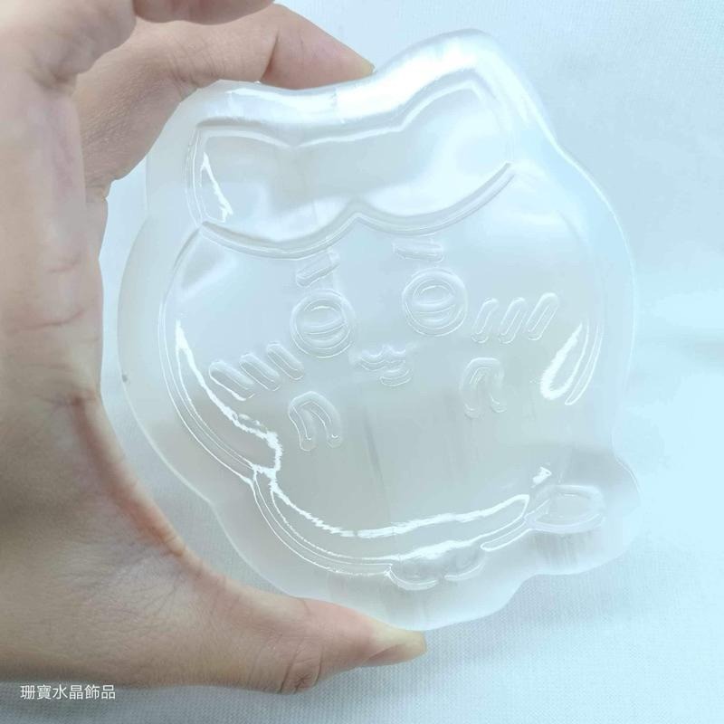［shan] 👉出清收藏👈 Chiikawa｜吉伊卡哇 小八貓 透石膏飾品盤-細節圖5