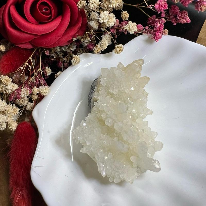 [shan] 👉出清收藏👈 原礦水晶 晶簇 連底層岩石都很美！-細節圖9