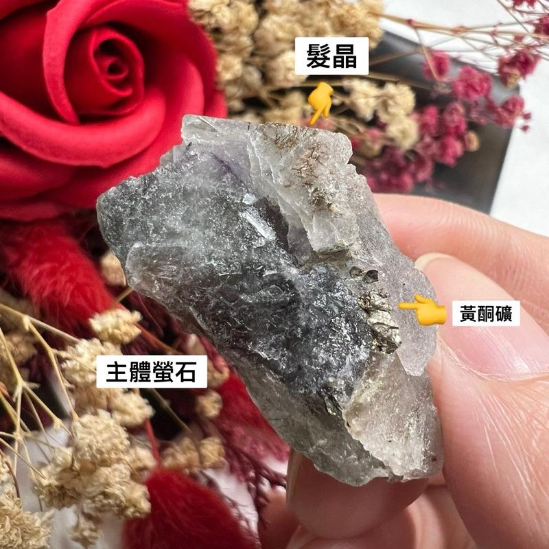 [shan] 👉出清收藏👈 氟鋁石膏爆米花 螢石原礦 藍晶石 藍銅礦孔雀石 雷公蛋 瑪瑙片-細節圖4