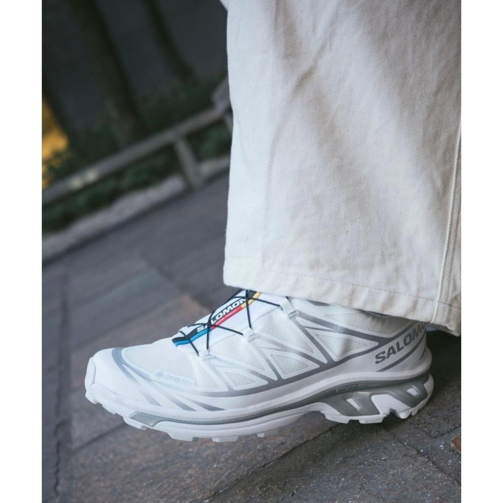 《RexInd.》現貨 Salomon XT-6 GTX GORE-TEX 防水 白 銀 475811 / 代購-細節圖4