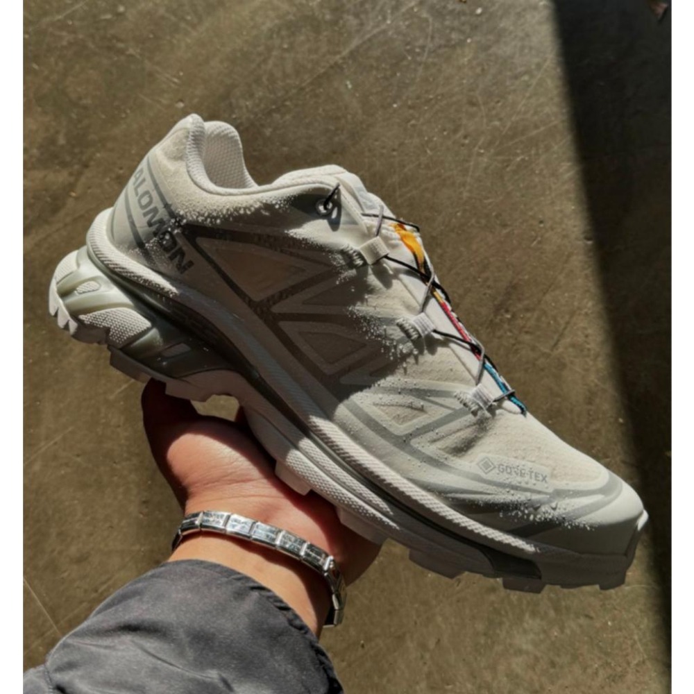 《RexInd.》現貨 Salomon XT-6 GTX GORE-TEX 防水 白 銀 475811 / 代購-細節圖8
