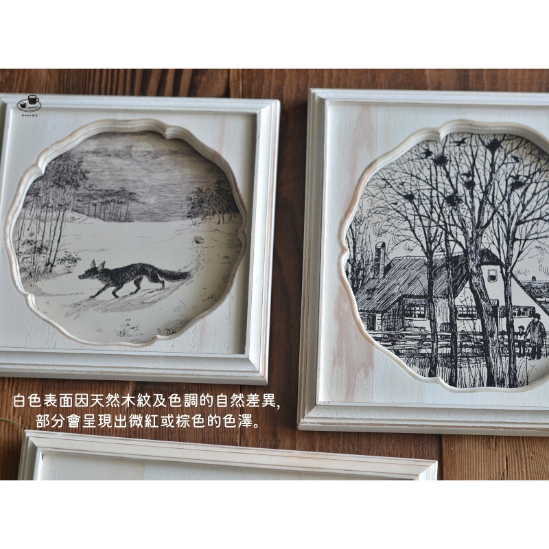 【emono選品】日本進口 天然柚木經典框架 方形 畫框 英國風格相框 復古風 單一售價 現貨-細節圖5