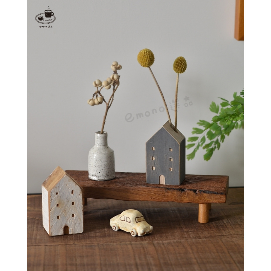 【emono選品】日本進口 天然柚木 古木迷你展示台 現貨-細節圖2