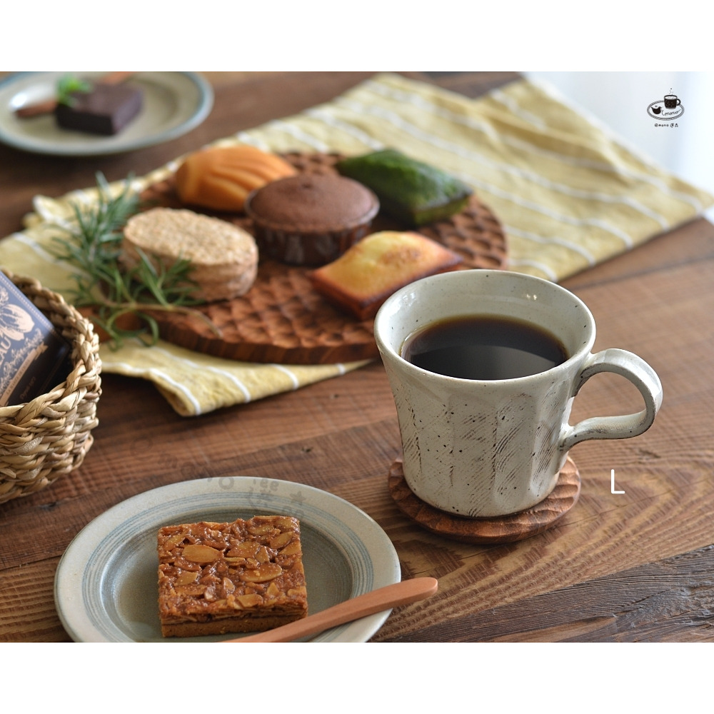 【emono選品】日本進口 天然柚木 槌木雕刻杯墊 隔熱墊 無上漆 現貨 單一售價-細節圖2