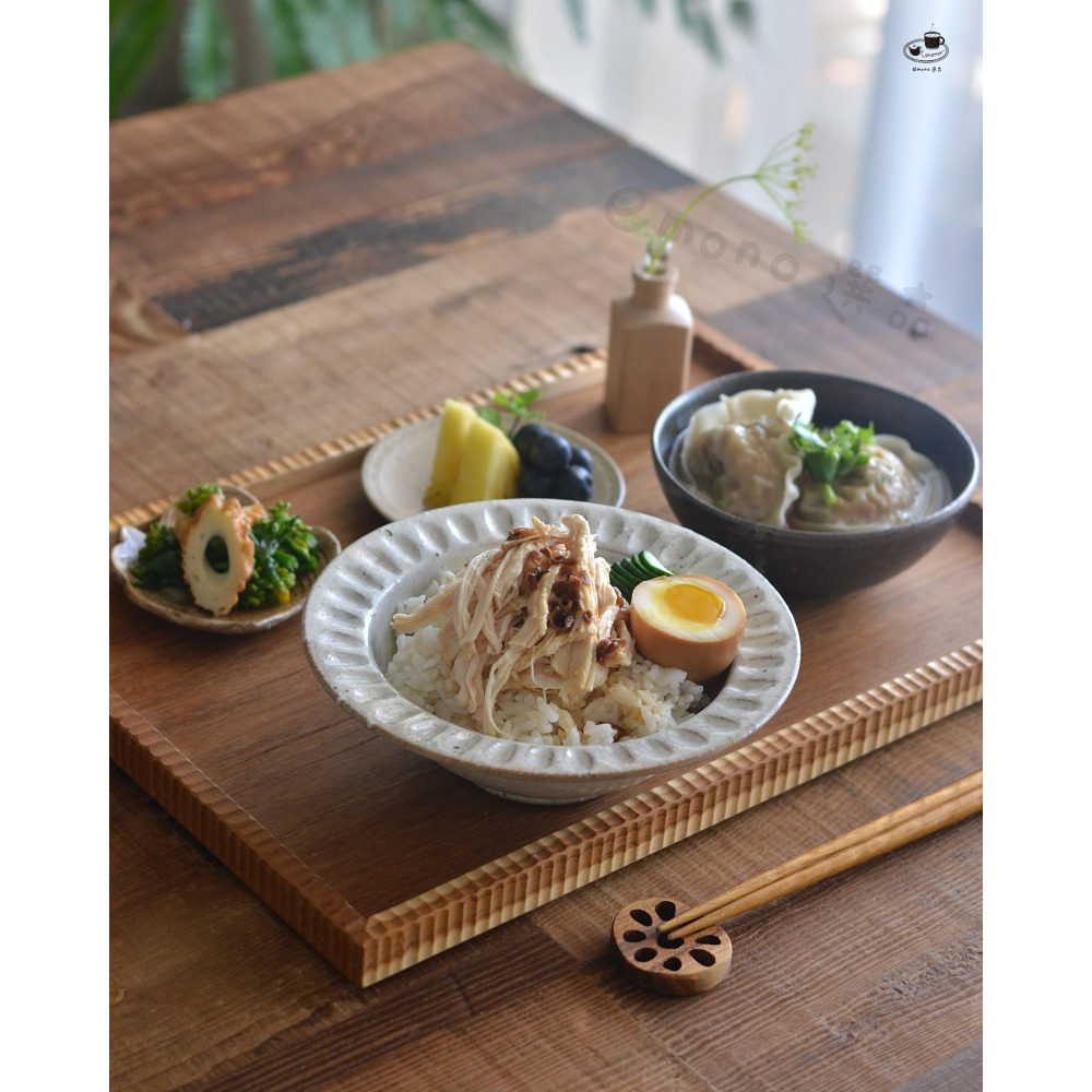 【emono選品】天然柚木 蓮藕造型筷架 餐具架 日本進口-細節圖3