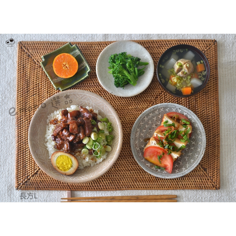 【emonos選品】印尼峇里島製 Ata 手工編織餐墊 長方形 隔熱墊 M / L 現貨 單一販售-細節圖4