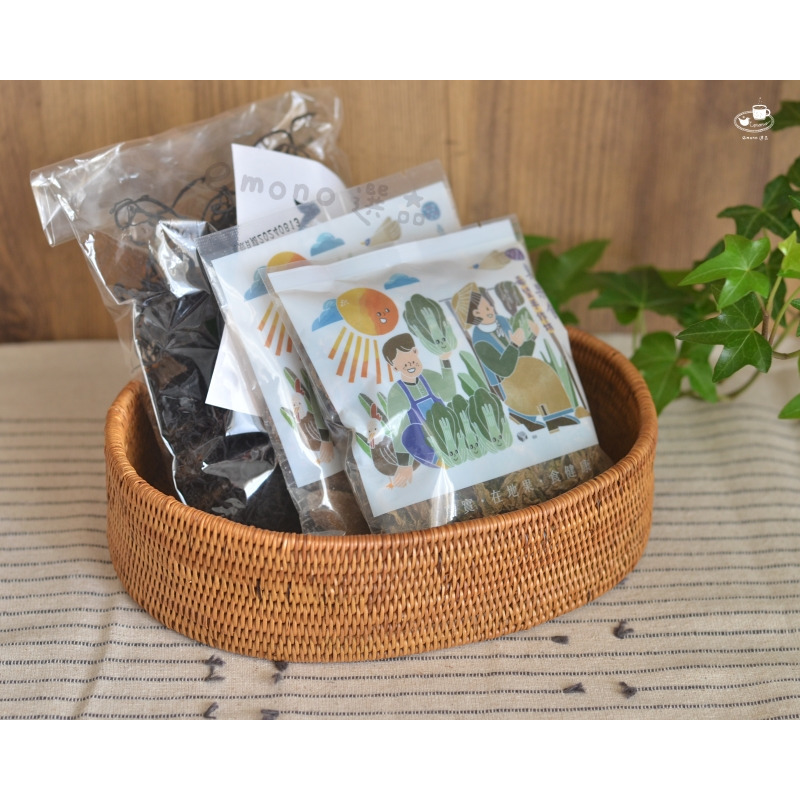 【emono選品】印尼峇里島製 Ata 手工編織 置物籃 橢圓形 現貨-細節圖3