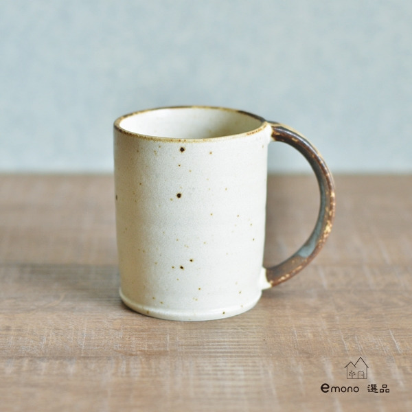 【emono選品】日本製 美濃燒 小兵窯 直角馬克杯 咖啡杯 磁器 四色系 現貨-規格圖8