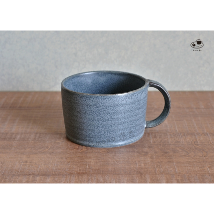 【emono選品】日本製 美濃燒 小兵窯 寬口馬克杯 湯杯 磁器 四色系 現貨-細節圖7