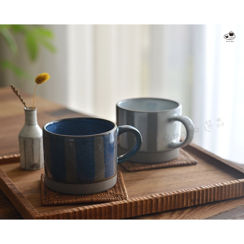 【emono選品】日本 d.d.s. Japan 直線條紋馬克杯 美濃燒 單一販售 現貨-細節圖2