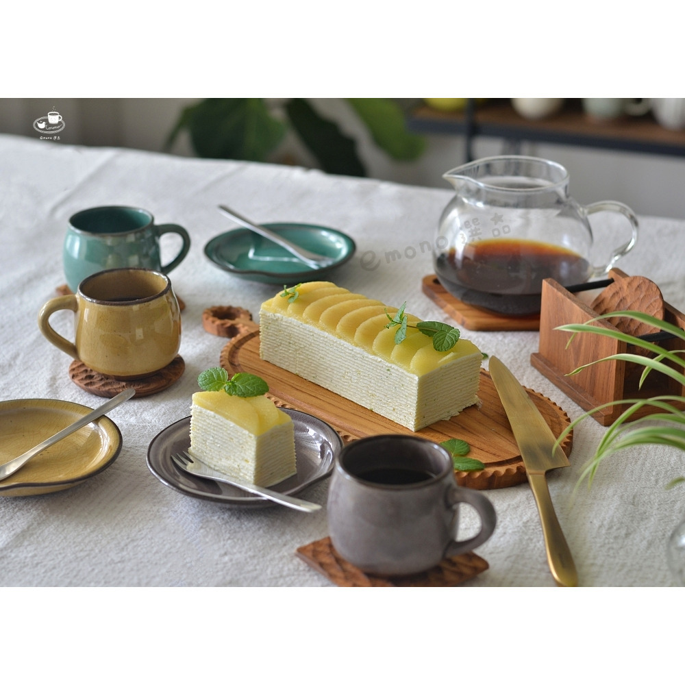 【emono選品】d.d.s. Japan 丸形貫入咖啡杯盤組 陶器 日本美濃燒-細節圖3