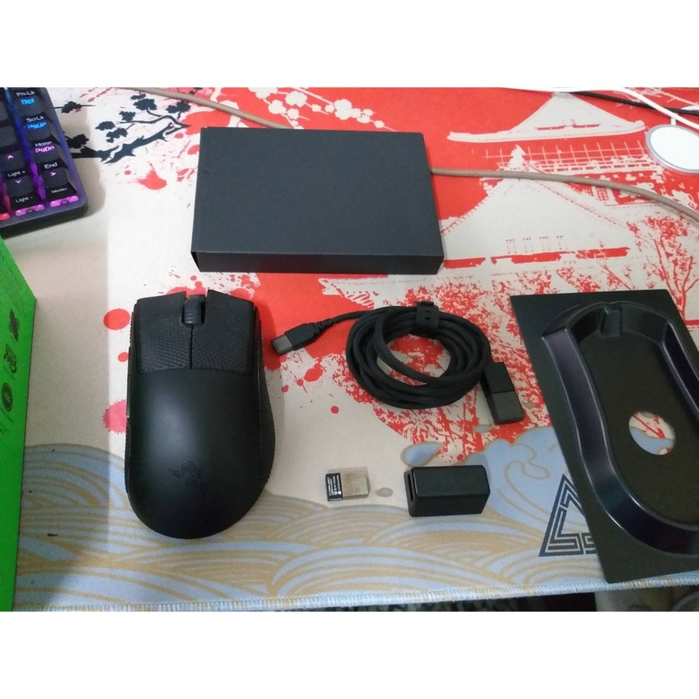 RAZER DEATHADDER V3 PRO 含8K HyperPolling 黑色-細節圖2
