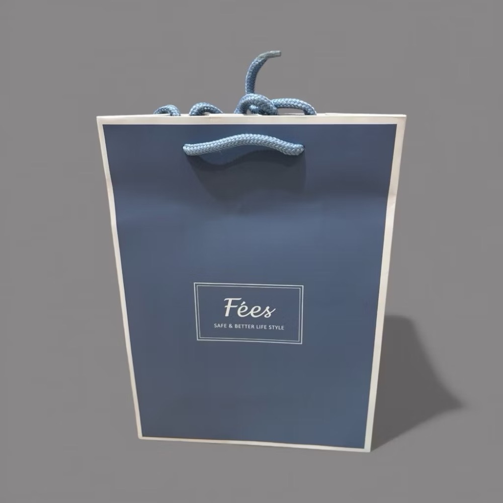 💕加購區｜Fees法緻品牌紙袋 粉/藍 （大/中/小）-規格圖1