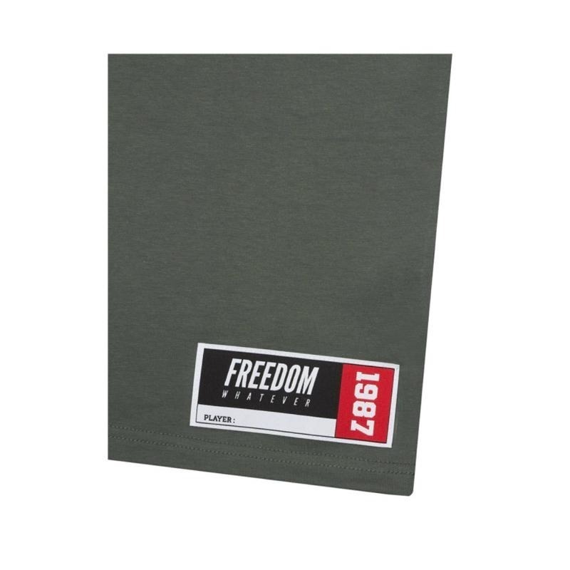 韓國代購 韓國品牌 FREEDOM  男生短袖 休閒外衣 oversize短袖 共九色-細節圖6