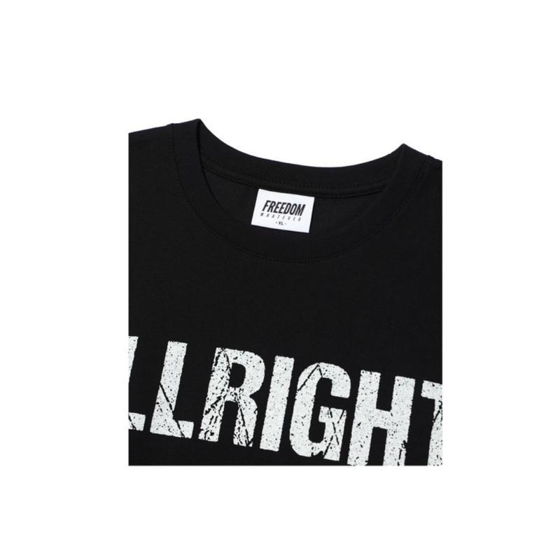 韓國代購 韓國品牌 FREEDOM All Right系列 男生短袖 休閒外衣 短袖 運動外衣-細節圖4