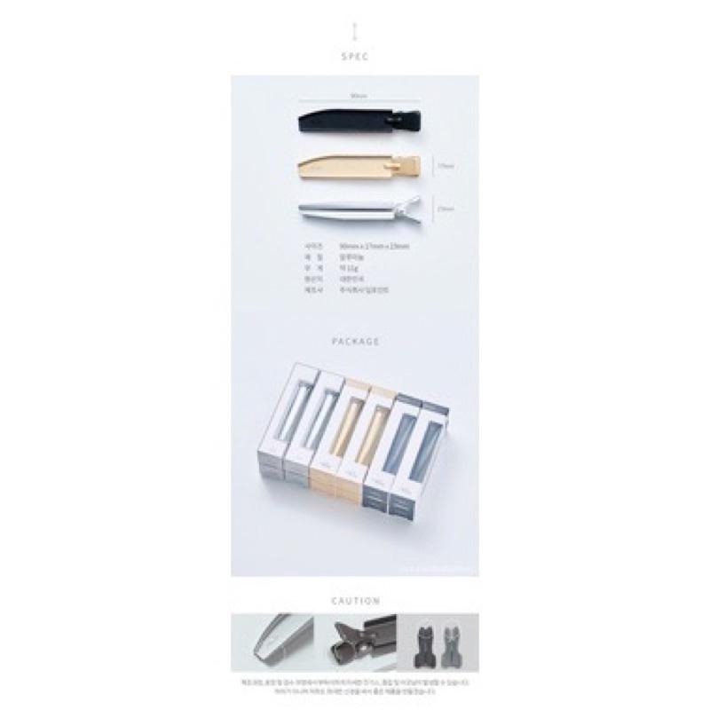 韓國正品代購 韓國清潭洞 著名髮廊 HAUM 髮根夾-細節圖8