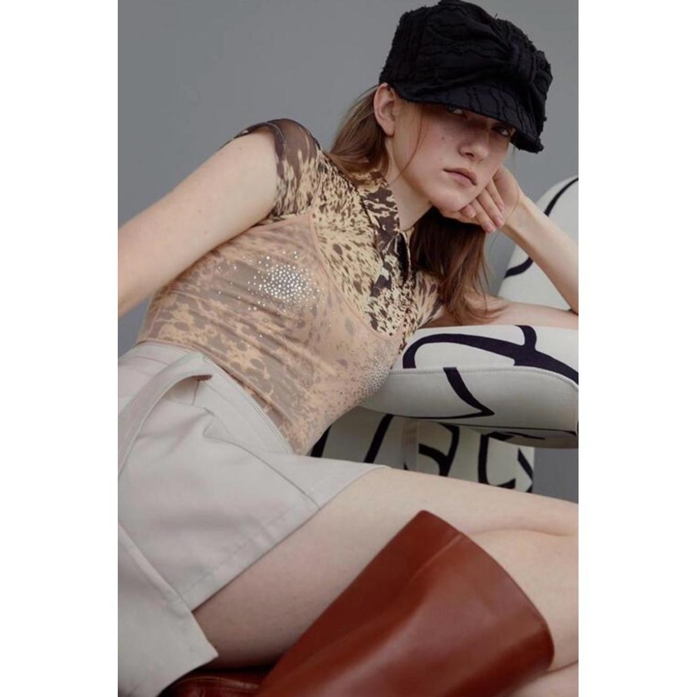 韓國代購 AWESOME NEEDS 緞帶波浪蝴蝶結帽 現貨-細節圖2