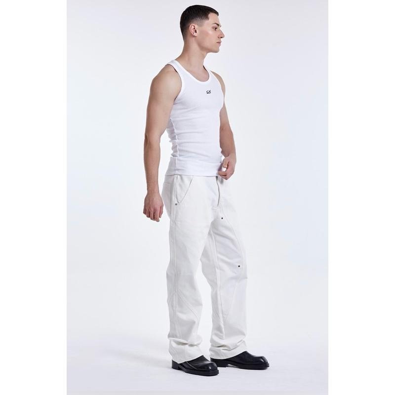 韓國代購 51PERCENT  背心 坦克背心 夏日背心 無袖背心 挖背背心 共三色-細節圖4