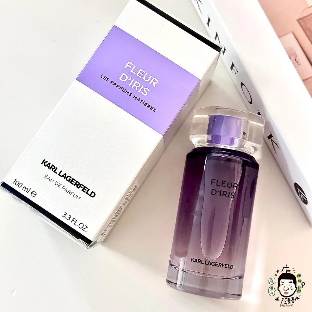 KARL LAGERFELD 卡爾 紫霧鳶尾花 淡香精 100ML/TESTER《小平頭香水店》-細節圖2