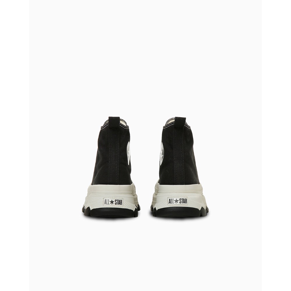 預購 日本限定 Converse ALL STAR TREKWAVE DR HI 高筒 鋸齒厚底 黑白-細節圖5