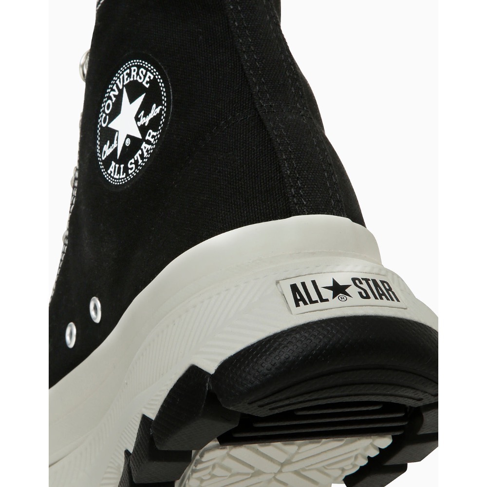 預購 日本限定 Converse ALL STAR TREKWAVE DR HI 高筒 鋸齒厚底 黑白-細節圖8