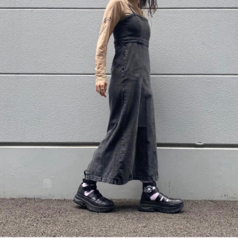 預購 日本 Converse ALL STAR Ⓡ TREKWAVE GLADIATOR HI 高筒 羅馬鞋 涼鞋 厚底-細節圖10