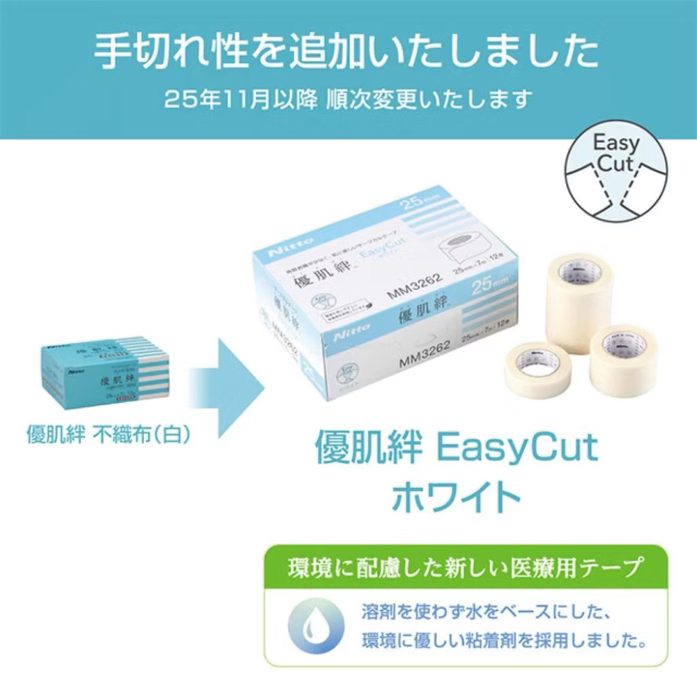 日本🇯🇵原裝進口 優肌絆 不織布白色 低敏透氣 低敏膠帶 透氣膠帶 醫美膠帶 醫療膠帶 醫用膠帶 美睫膠帶-細節圖5