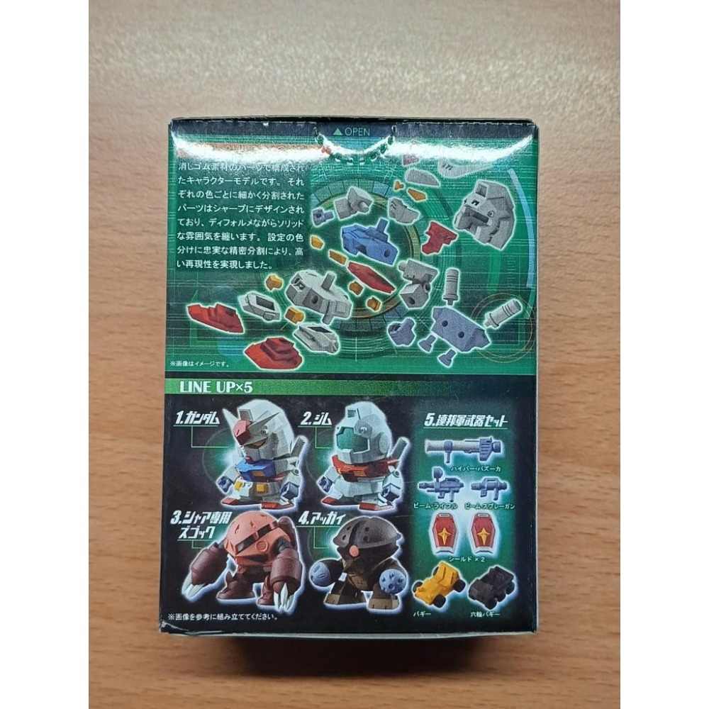 BANDAI 萬代 盒玩 食玩 BUILD MODEL 機動戰士鋼彈 SD鋼彈 RX-78-2 鋼彈-細節圖2