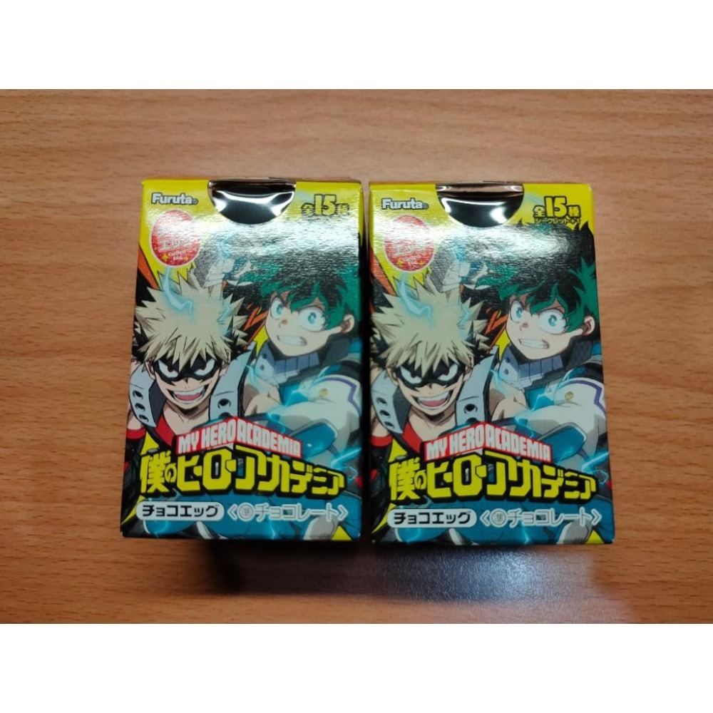 絕版 古田 Furuta 巧克力蛋 食玩 我的英雄學院 綠谷出久 相澤消太 盲盒 盒玩 非 爆豪勝己-細節圖2