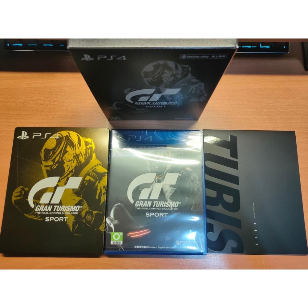 PS4 跑車浪漫旅 競速 GRAN TURISMO SPORT 限定版-細節圖2
